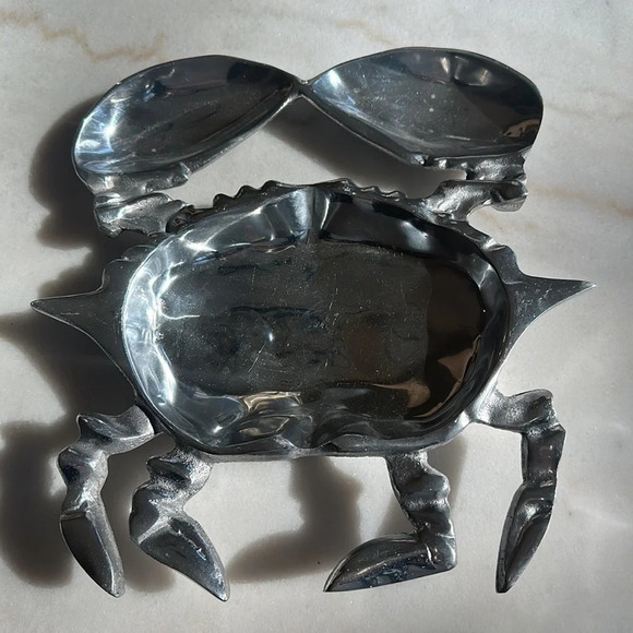 Crab Metal Serving Dish - So Cute❤️ - Picture 2 of 3
